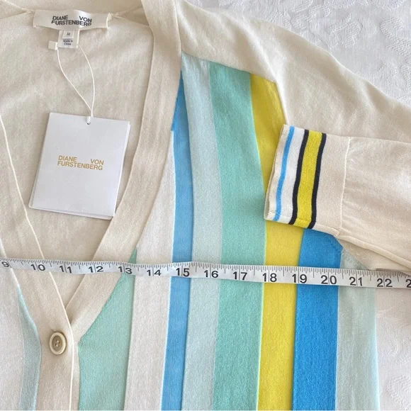 Diane von Furstenberg paneled cardigan - Picture 9 of 9